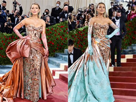 blake lively met gala statue of liberty